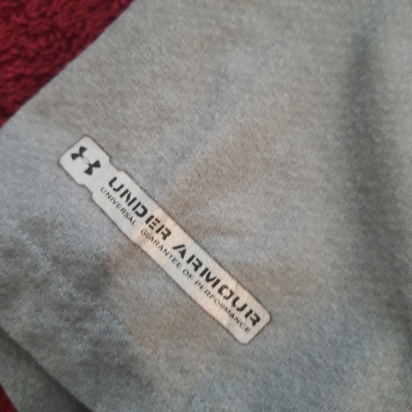 Under Armour Mens Gray Fitted Shirt Small - Picture 7 of 9